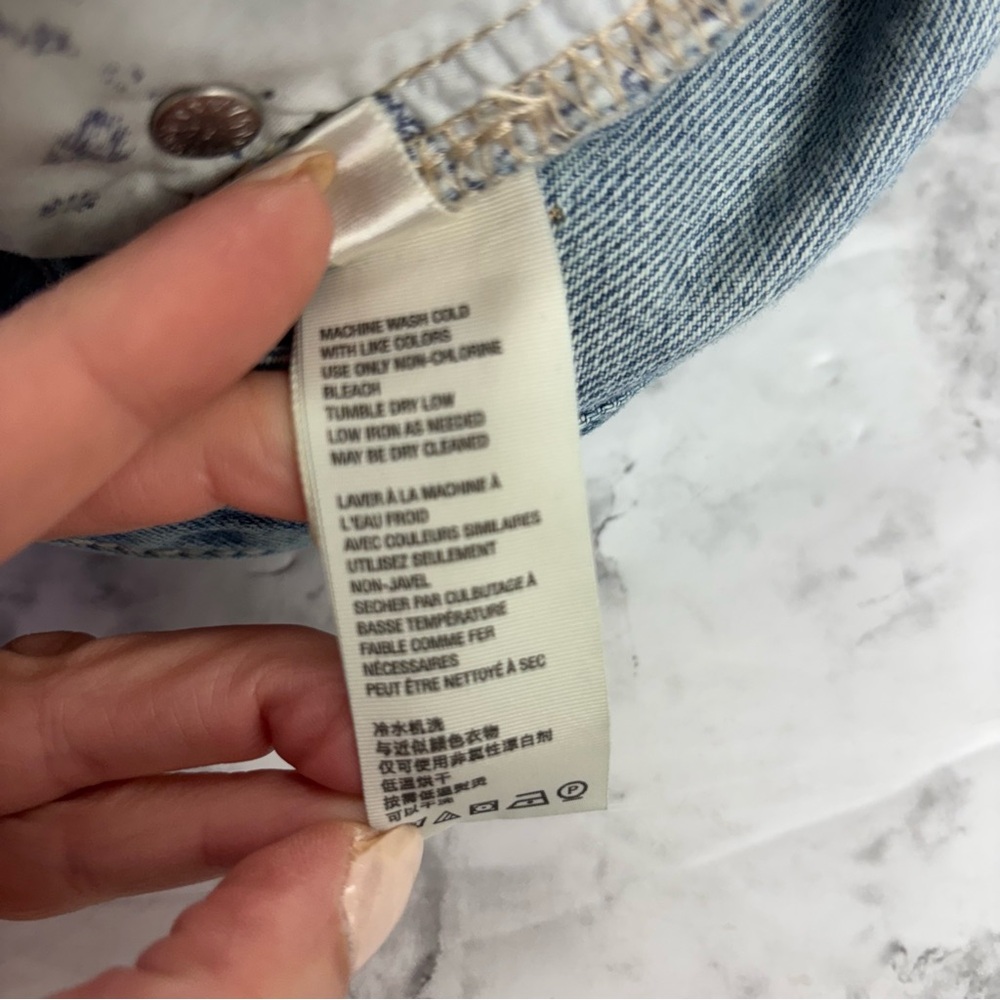 We The Free Free People Baggy Boyfriend Denim Shorts - Picture 4 of 4
